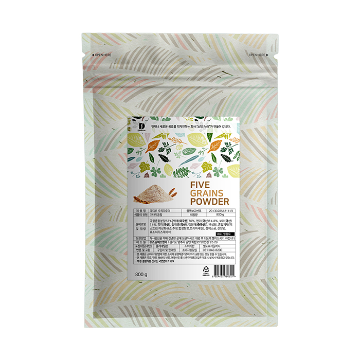 파피루 오곡 파우더 800g 곡물라떼 오곡라떼