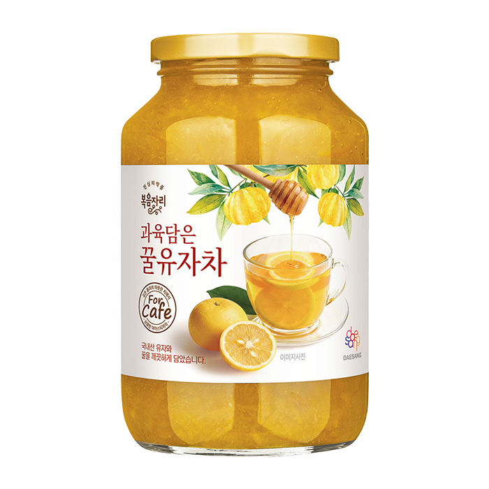 복음자리 과육담은 꿀유자차 1kg 유자청