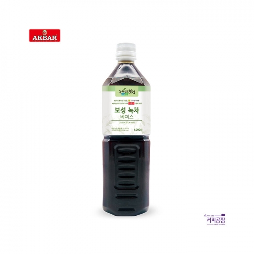 아크바 보성녹차 베이스 1000ml 녹차라떼베이스