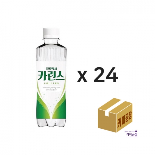 하이트진로 진로 카린스 300ml x 24개 페트병 에이드