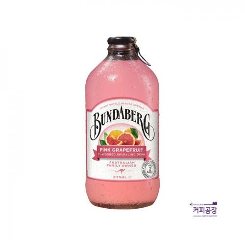 분다버그 핑크자몽 375ml 1병 탄산음료 병음료