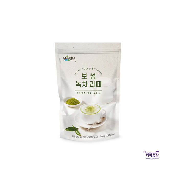 아크바 보성녹차 라떼 파우더 500g 그린티라떼