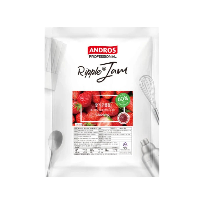 앤드로스 딸기 리플잼 1kg