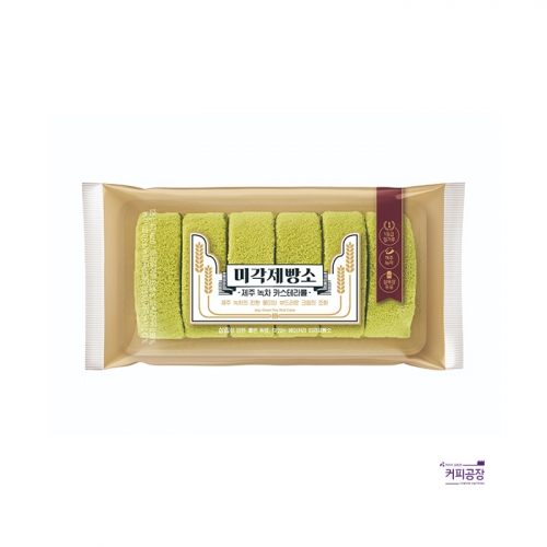 미각 제주 녹차 카스테라롤 1박스(125g x 12봉)