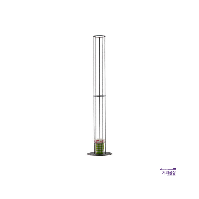 오리스타 자판기용 종이컵 수거함 직경 7.4cm