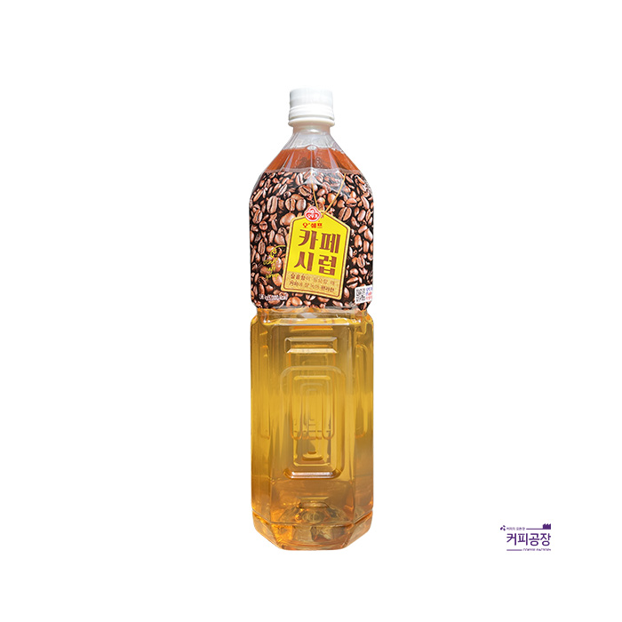 오뚜기 오쉐프 카페시럽 1.5L 슈가시럽