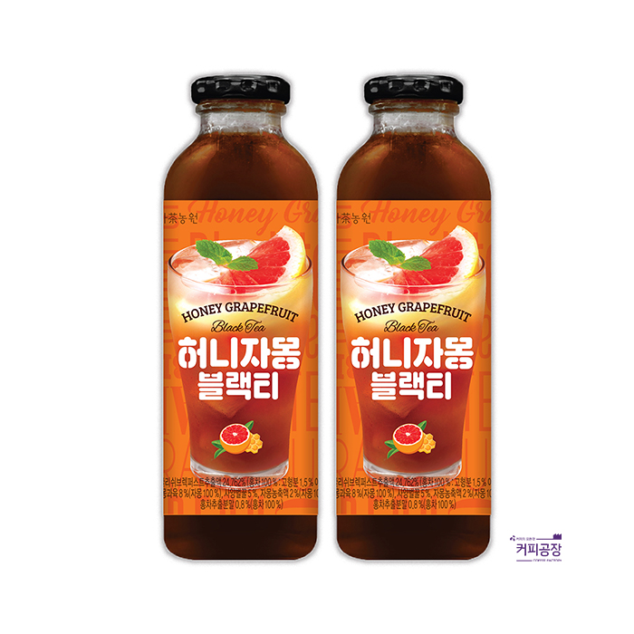 다농원 허니자몽 블랙티 600g x 2개 자허블 아이스티