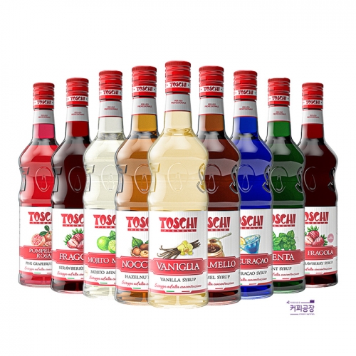 토스키 시럽 모음 1000ml TOSCHI 바닐라 카라멜 등