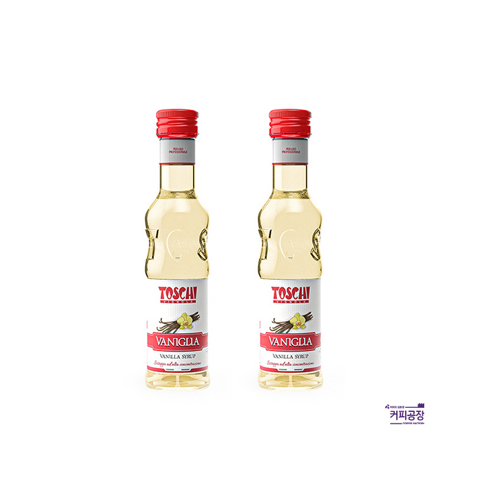 토스키 바닐라 시럽 250ml x 2개 TOSCHI