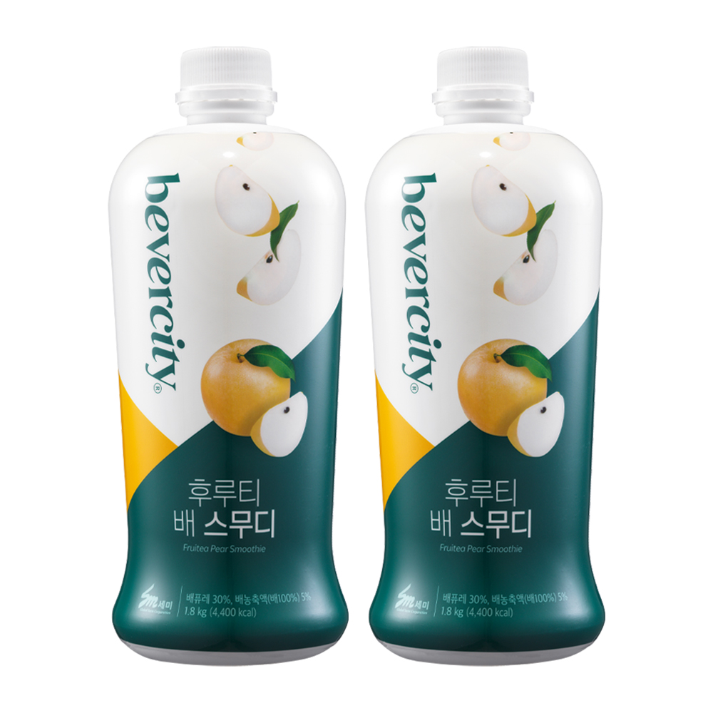 (2개)세미 베버시티 후루티 배 스무디 1.8kg