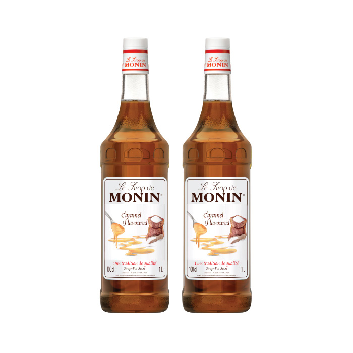 모닌 카라멜 시럽 1L 2개 세트