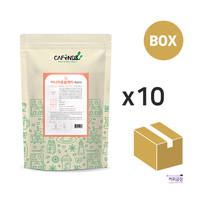 카펜즈 허니자몽블랙티 파우더 1kg x 10개