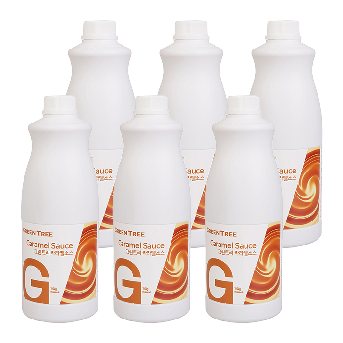 그린트리 카라멜 소스 1.9kg 6개 박스