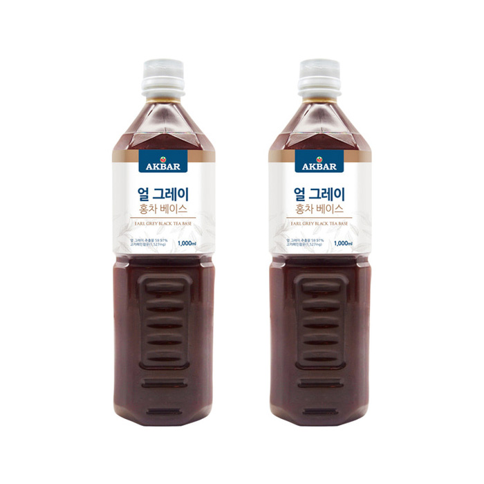 아크바 얼그레이 홍차 베이스 1000ml x 2개