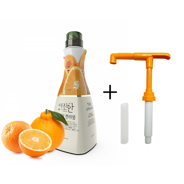 (펌프SET)더진한 오렌지 한라봉 농축액 1.5kg