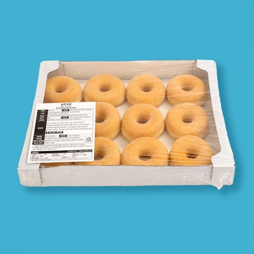 [업체]필링굿 슈가 도넛 x 3박스(36개)(냉동)