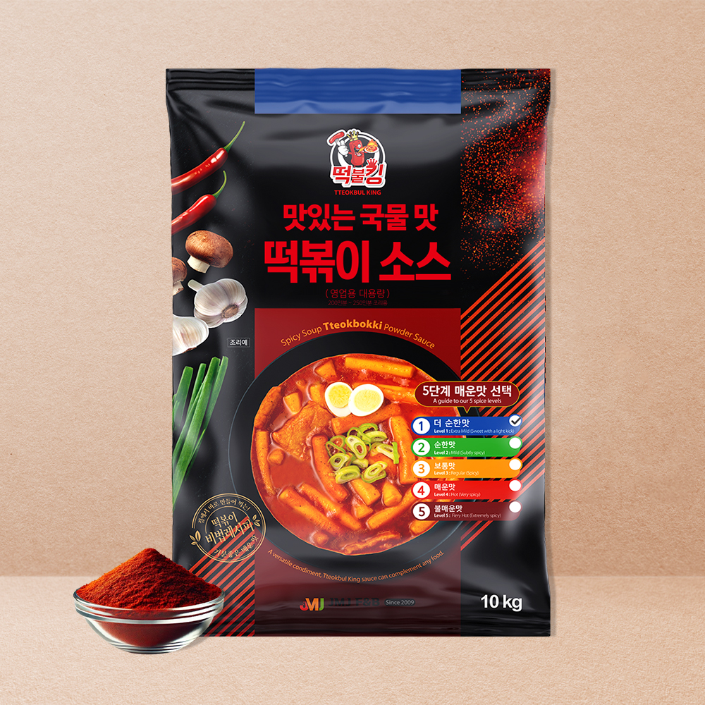 떡불킹 국물 떡볶이 분말 소스 10kg 맛선택 업소용