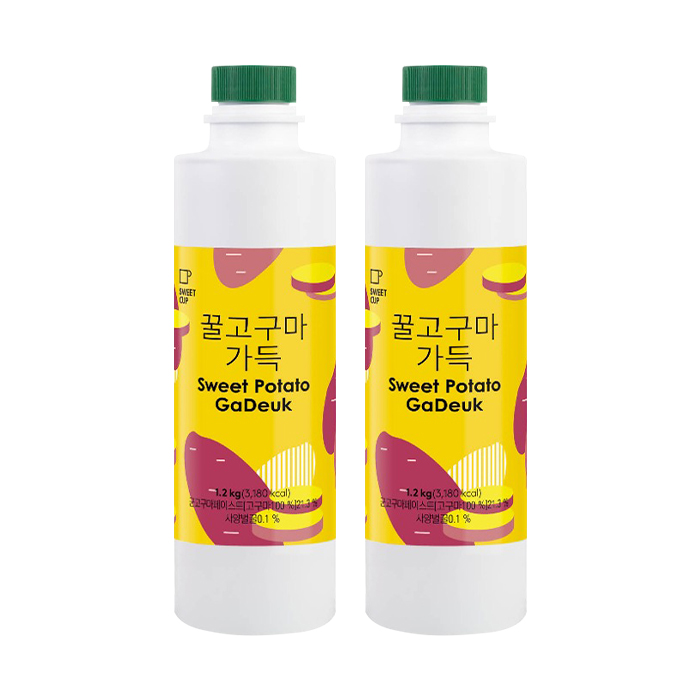 스위트컵 꿀고구마 가득 1.2kg 2개 베이스