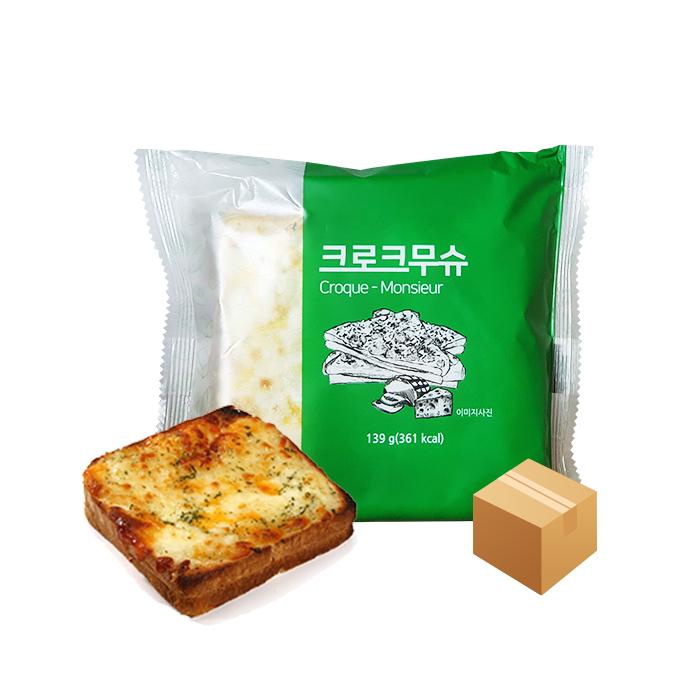디보트 크로크무슈 140g 16개입 박스 (냉동) 브런치