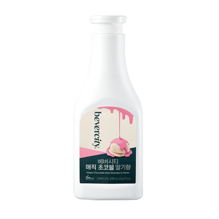 세미 베버시티 매직 딸기향 초코쉘 420g
