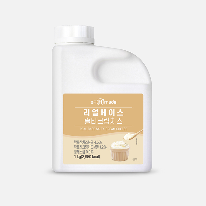 흥국 리얼베이스 솔티크림치즈 1kg (냉장)