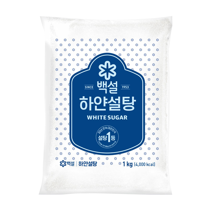 CJ 백설 하얀설탕 1kg 백설탕