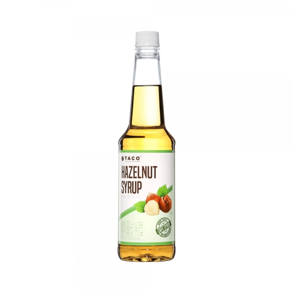 타코 헤이즐넛 시럽 750ml PET 라떼 커피 카페시럽