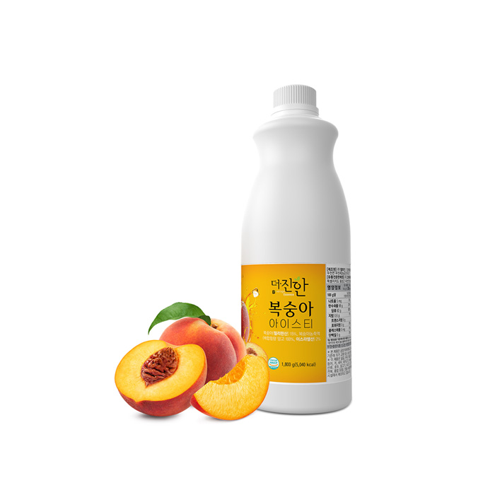 더진한 복숭아 아이스티 1.8kg