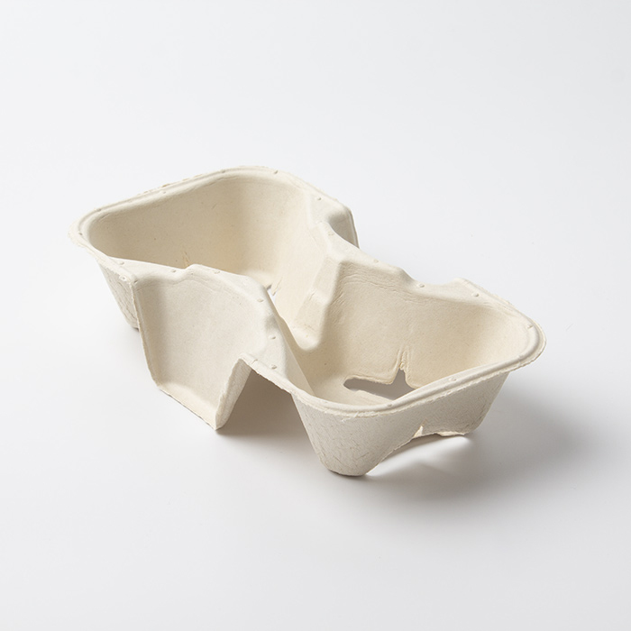 펄프 난좌캐리어 2구 600개입 박스 커피트레이 테이크아웃