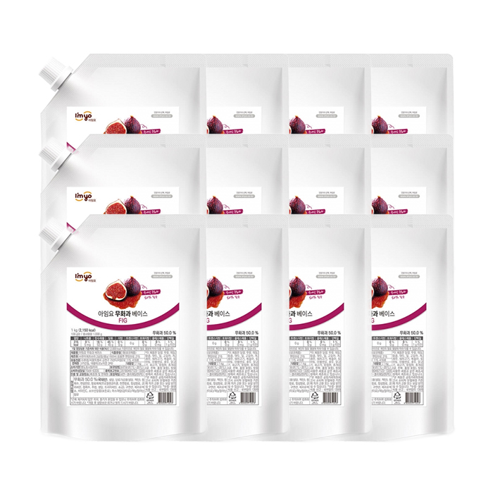 아임요 무화과 베이스 1kg 12개 박스