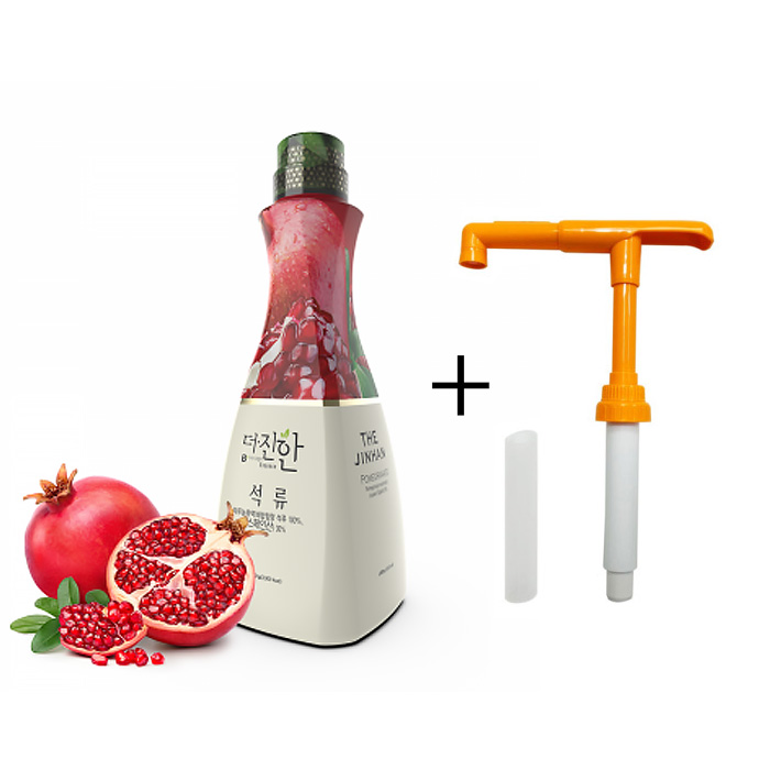 더진한 석류 농축액 1.5kg 펌프 세트