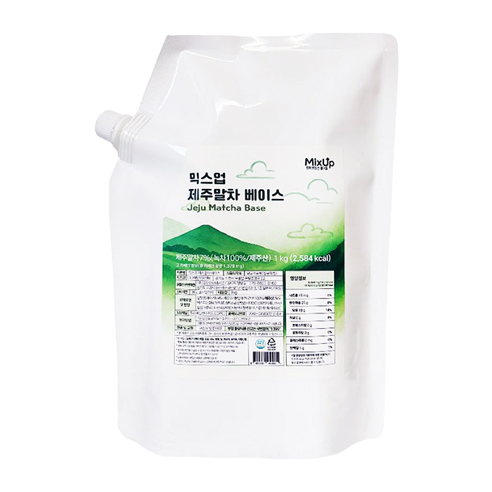 믹스업 제주말차 베이스 1kg