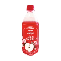새로미 애사비 소다 제로 500ml 1개 제로슈가 사과식초 탄산음료