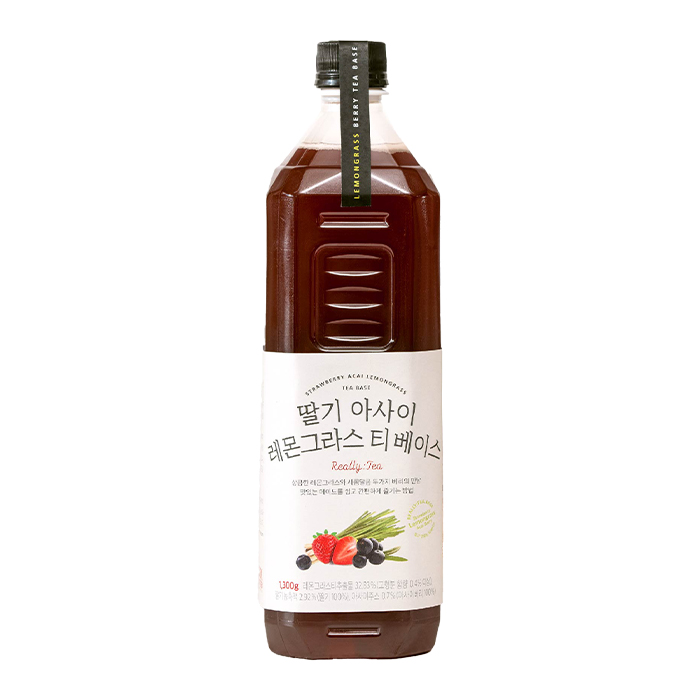 룩아워티 딸기 아사이 레몬그라스 티 베이스 1300g