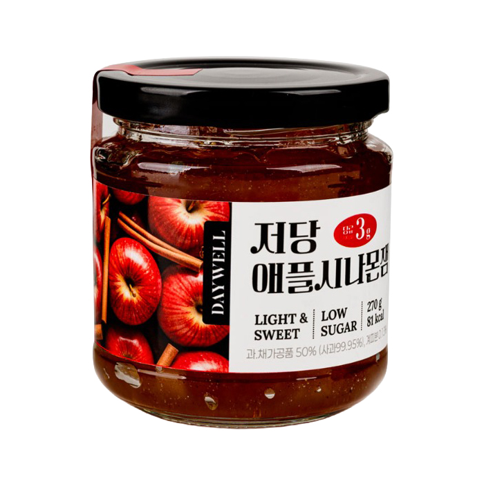 데이웰 저당 애플시나몬잼 270g