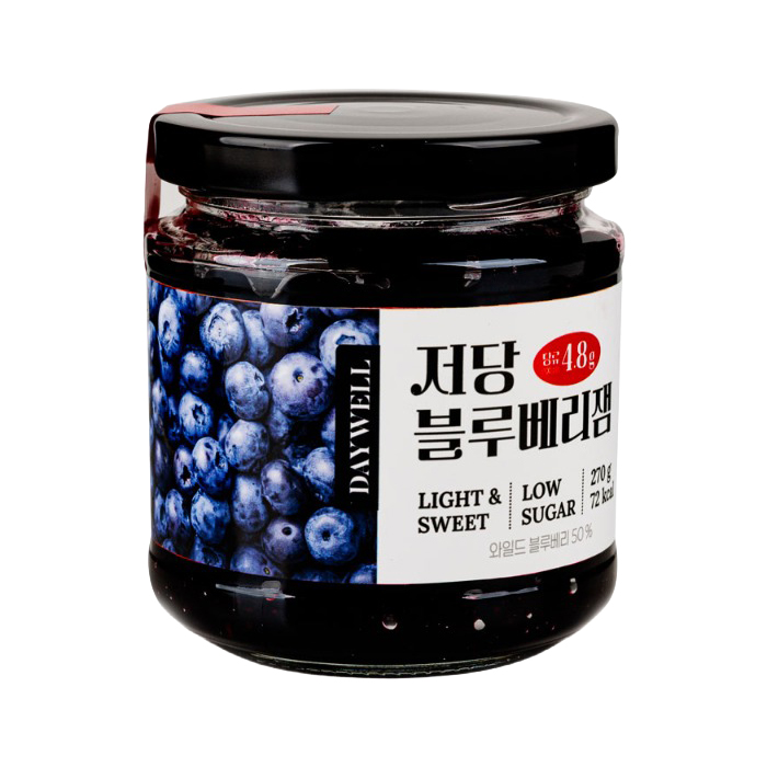 데이웰 저당 블루베리잼 270g