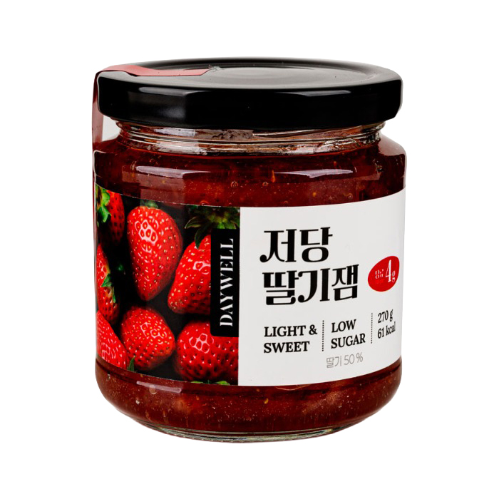 데이웰 저당 딸기잼 270g