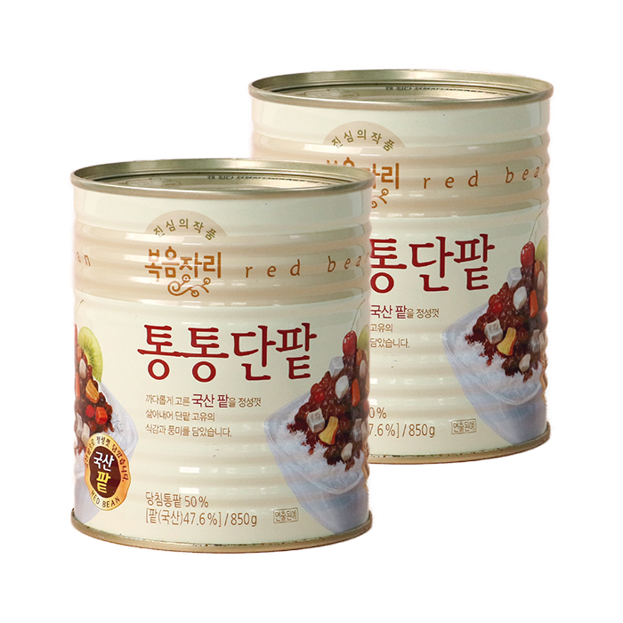 복음자리 통통단팥 850g 2개
