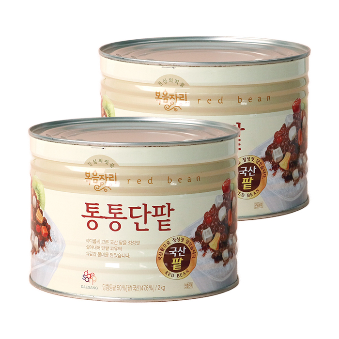 복음자리 통통단팥 2kg 2개