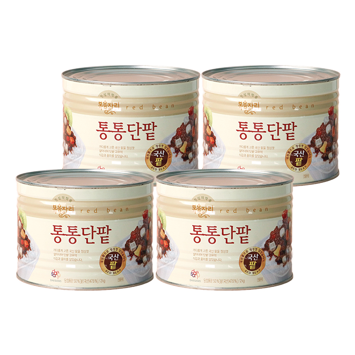 복음자리 통통단팥 2kg 4개