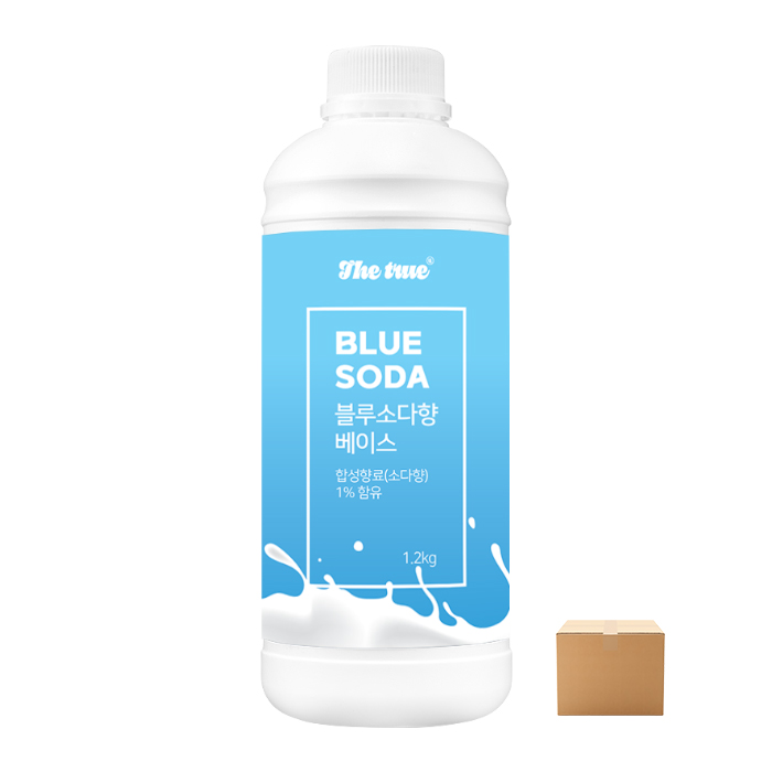 더 트루미 블루소다향 베이스 1.2kg 6개 박스