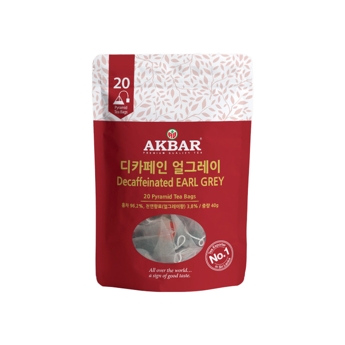 아크바 디카페인 얼그레이 20티백 홍차 블랙티