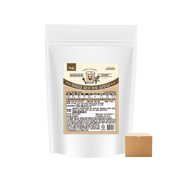 아임요 미숫가루 파우더 1kg 12개 박스