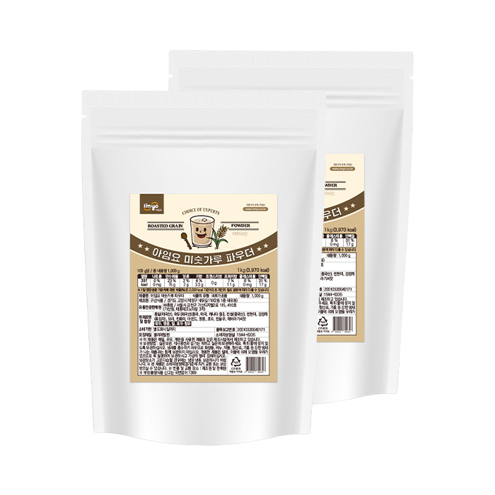 아임요 미숫가루 파우더 1kg 2개