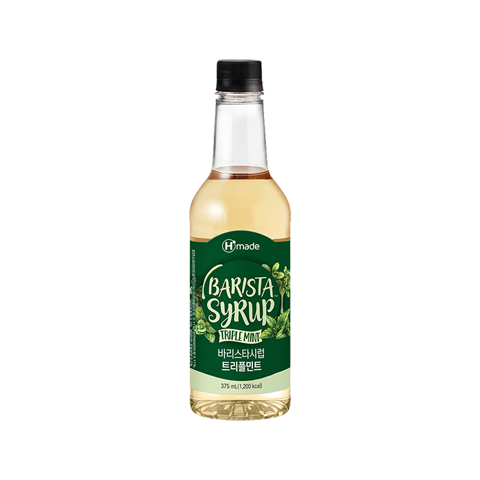 흥국 바리스타 시럽 트리플 민트 375ml