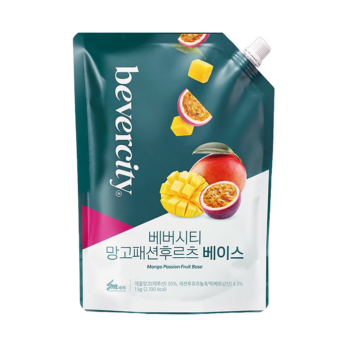 세미 베버시티 망고 패션후르츠 베이스 1kg