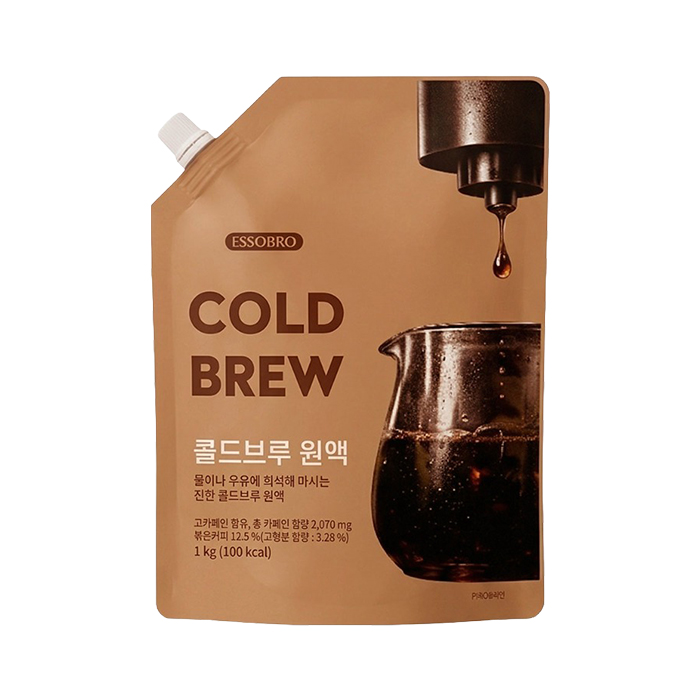 에쏘브로 콜드브루 원액 1kg 더치커피 대용량 업소용