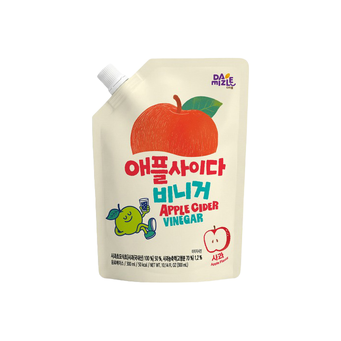 다미즐 애플사이다 비니거 사과 300ml 희석해먹는 발효 애사비 식초