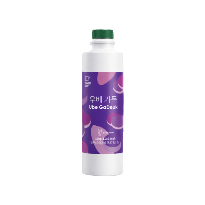 스위트컵 우베 가득 1.2kg 베이스 라떼