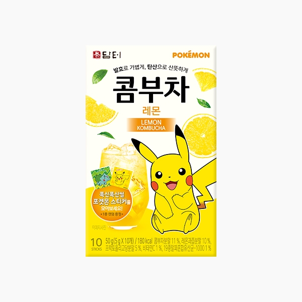 포켓몬콤부차 레몬 10개